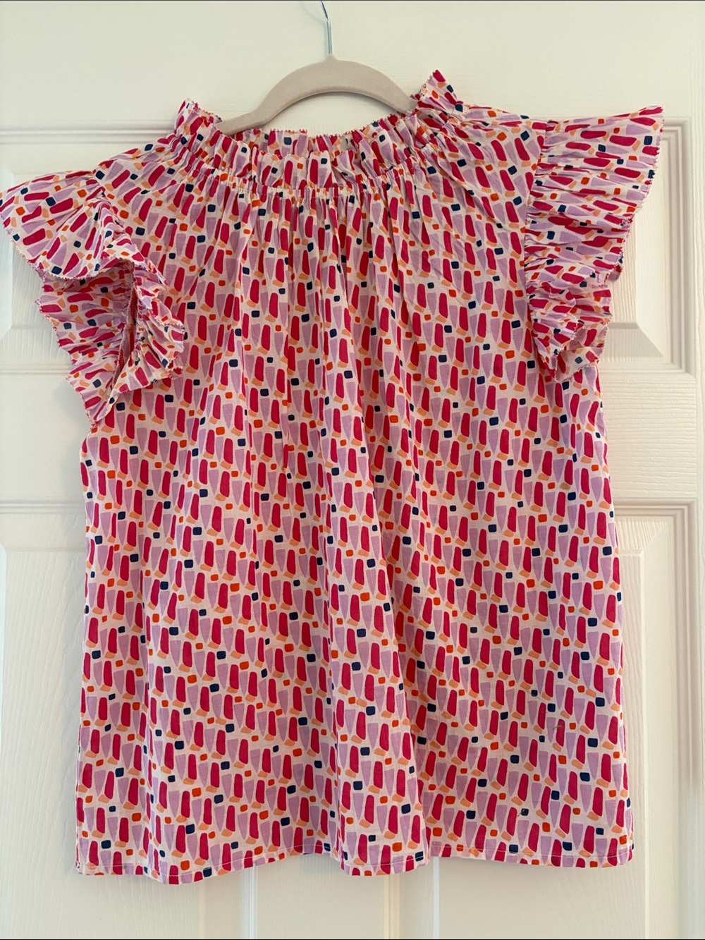 THML ruffle top size small